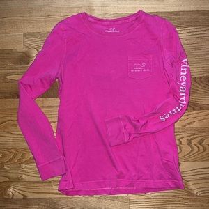 Vineyard Vines Longsleeve Pocket T-shirt Small S
